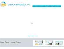 Tablet Screenshot of chemux.com